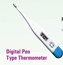 Digital Pen Type Thermometer